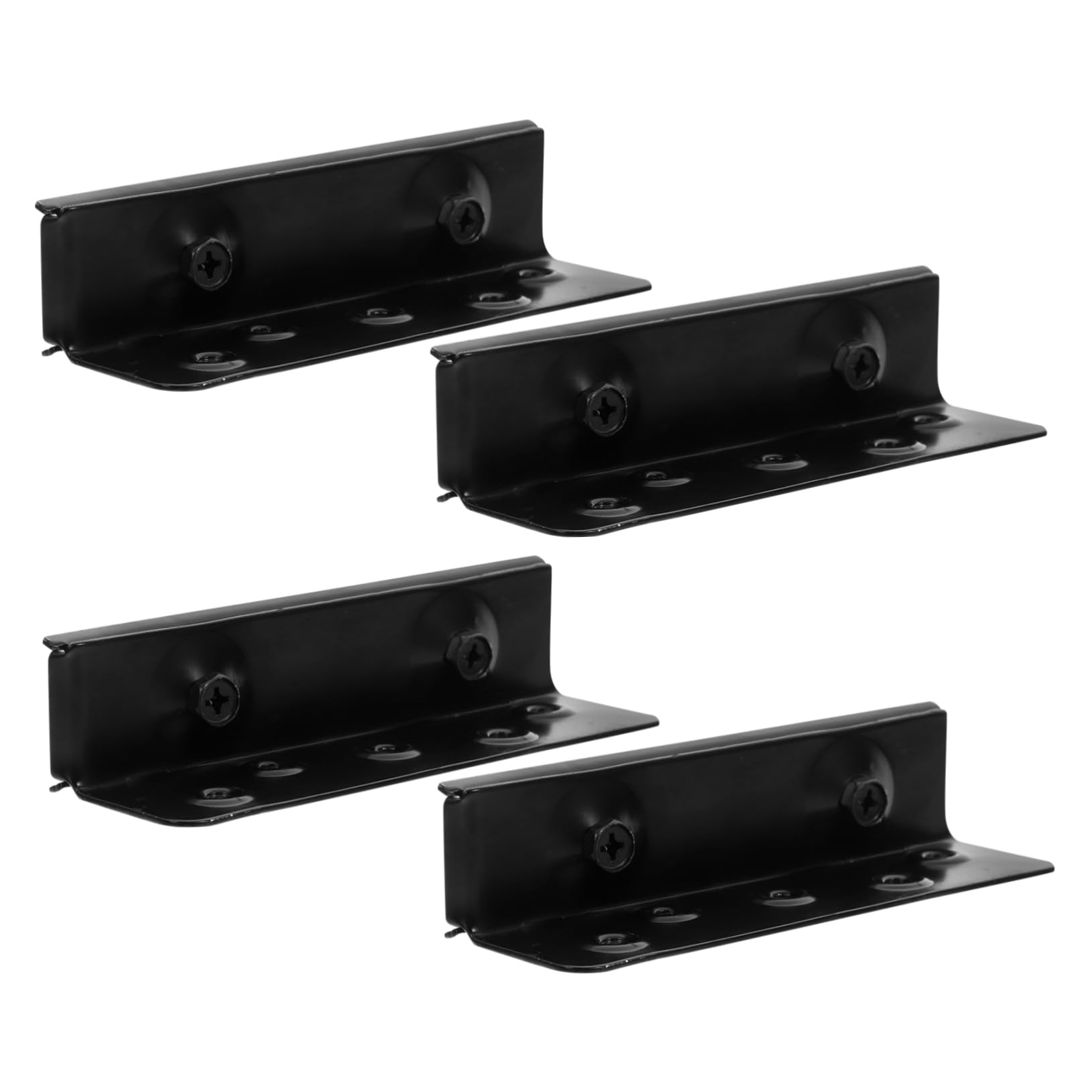Supports de rail pour charnières métalliques de lit avec vis POPETPOP