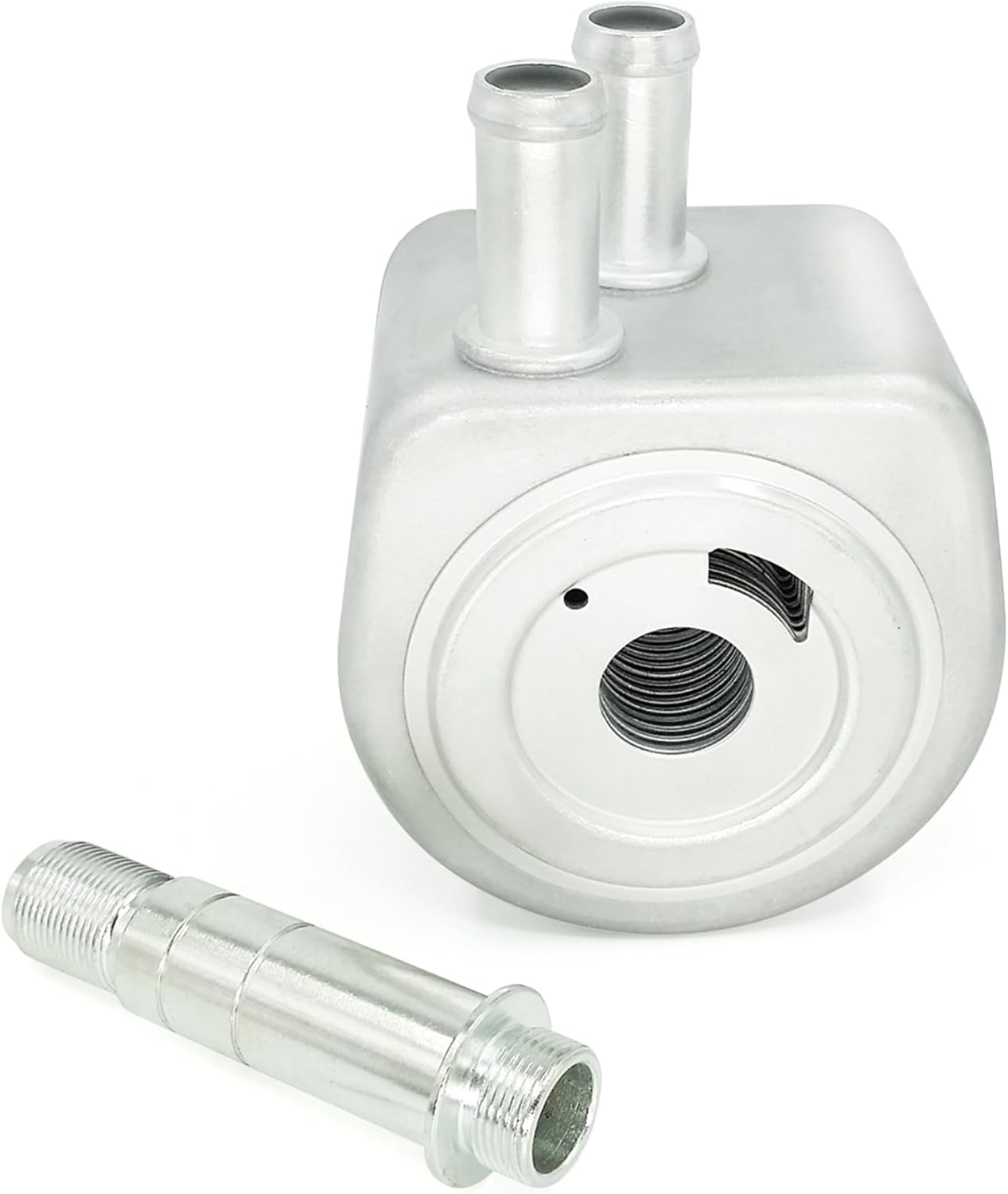PartsFlow Engine Oil Cooler For 1997-2002 Ford E-150 Econoline/E-250 Econoline For 1997-2000 Ford E-350 Econoline F7UZ6A642EA