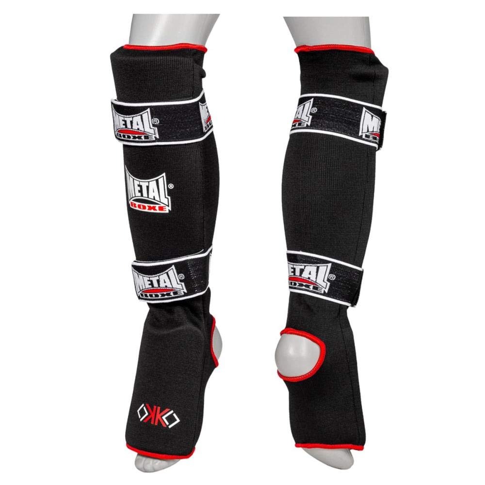 METAL BOXE Protège-​Tibias/​Pieds OKO Noir L