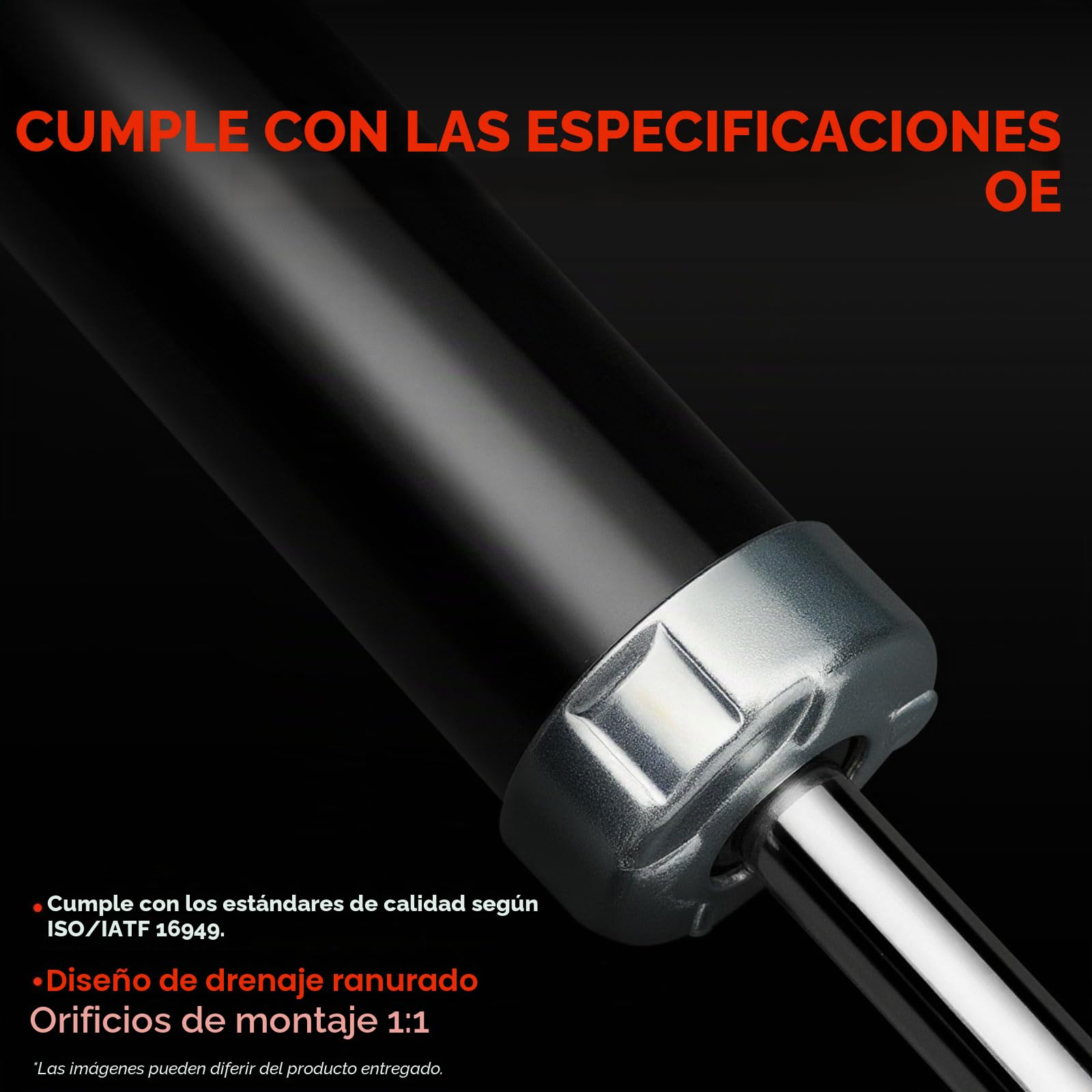 Frankberg 2x Amortiguador de gas Trasera Compatible con Daily IV Plataforma/Chasis Daily VI Furgoneta Daily II Furgoneta Daily III Plataforma/Chasis Daily III Furgoneta Replace# 500377620