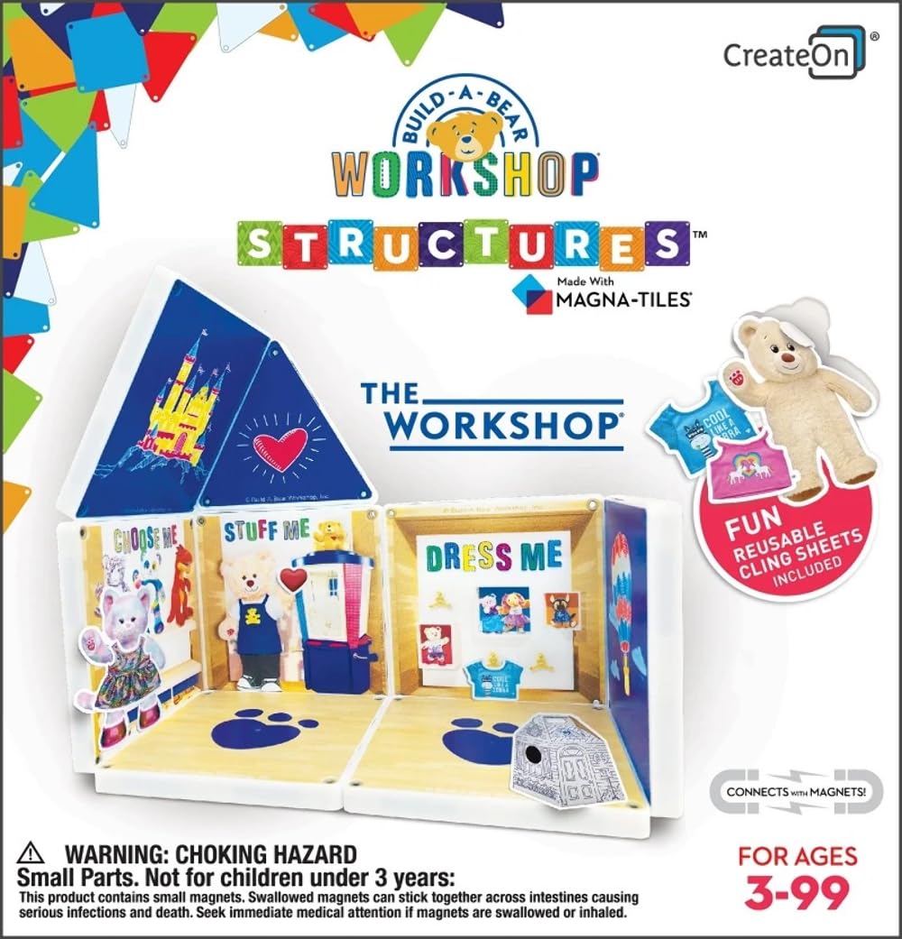 Magna-Tiles CreateOn The Workshop Cub Condo