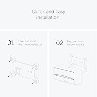 Vista 8 de Kimberly-Clark Professional ICON - Dispensador de papel higiénico horizontal estándar sin núcleo, 2 rollos (58712), con placa frontal de diseño