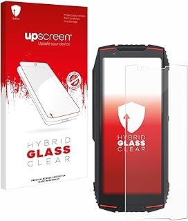 upscreen Screen Protector Film compatible with Cubot King Kong Mini 3-9H Glass Protection, Extreme Scratch Resistant