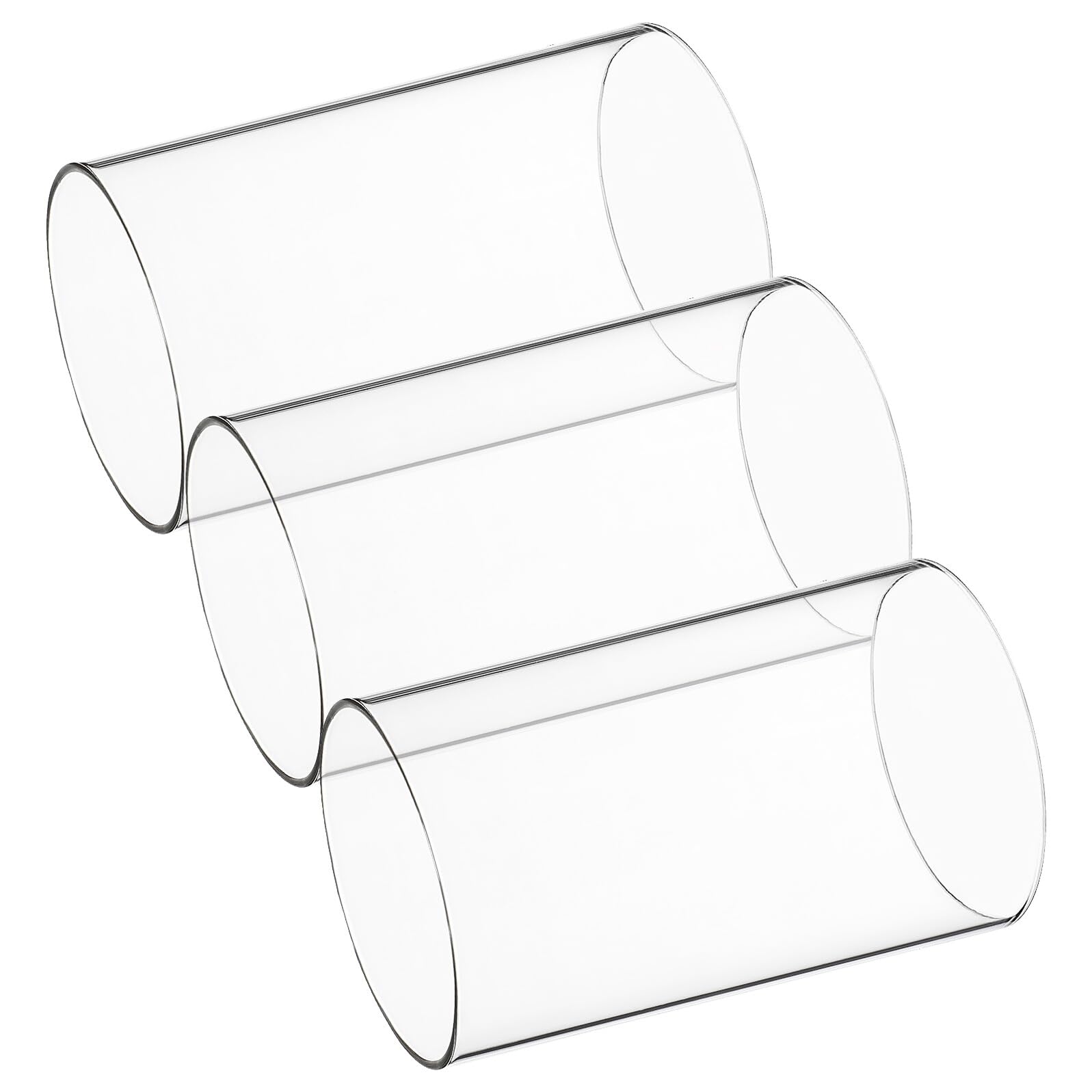 Supports de bougies cylindriques en verre transparent GALPADA photophore de salon maison