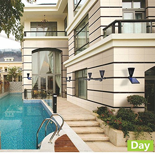 Falove Solar Spotlight, 2-In-1 Led Wall/Ground Landscape Solar Lights, 270° Adjustable Waterproof Outdoor Landscape Lights For Tree, Driveway, Yard, Lawn, Pathway, Garden (4Pcs) #TOP4