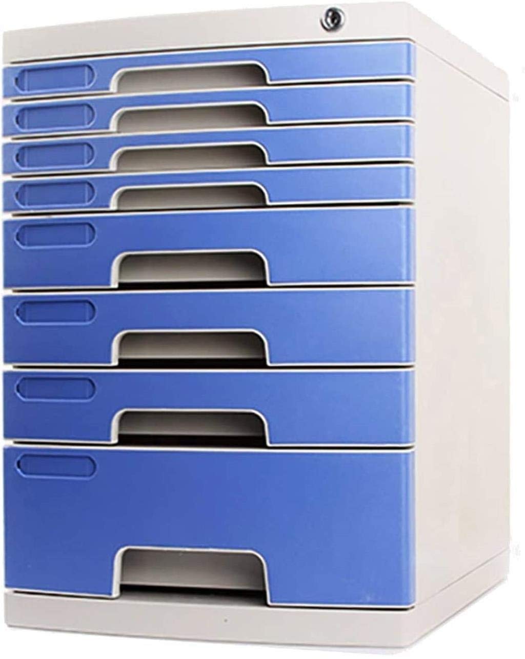 Aioneer 8Layers Desktop File Cabinet 8 Layers Lockable Document Storage Portable Organizer For Office Supplies Drawer File Storage For Secure And Neat Workspace Solutions