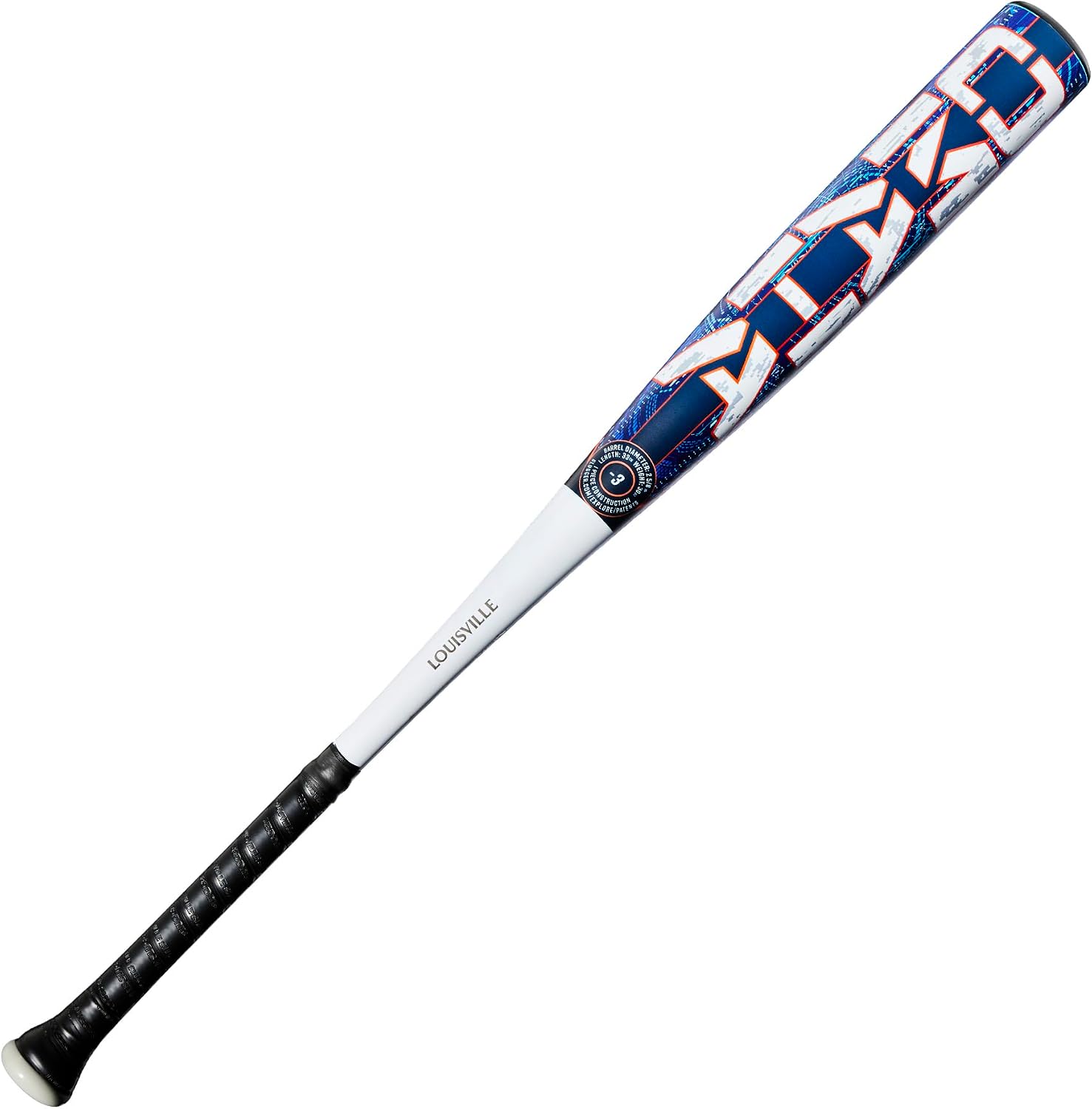 Louisville Slugger | 2027 | Omaha™ | BBCOR | Baseball Bat | -3 | 1 Pc Alloy