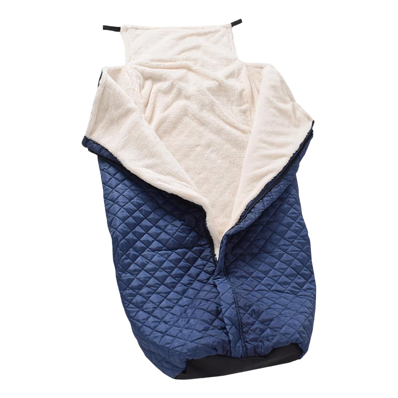 Couverture pour fauteuil roulant imperméable et coupe-vent avec doublure polaire chaude