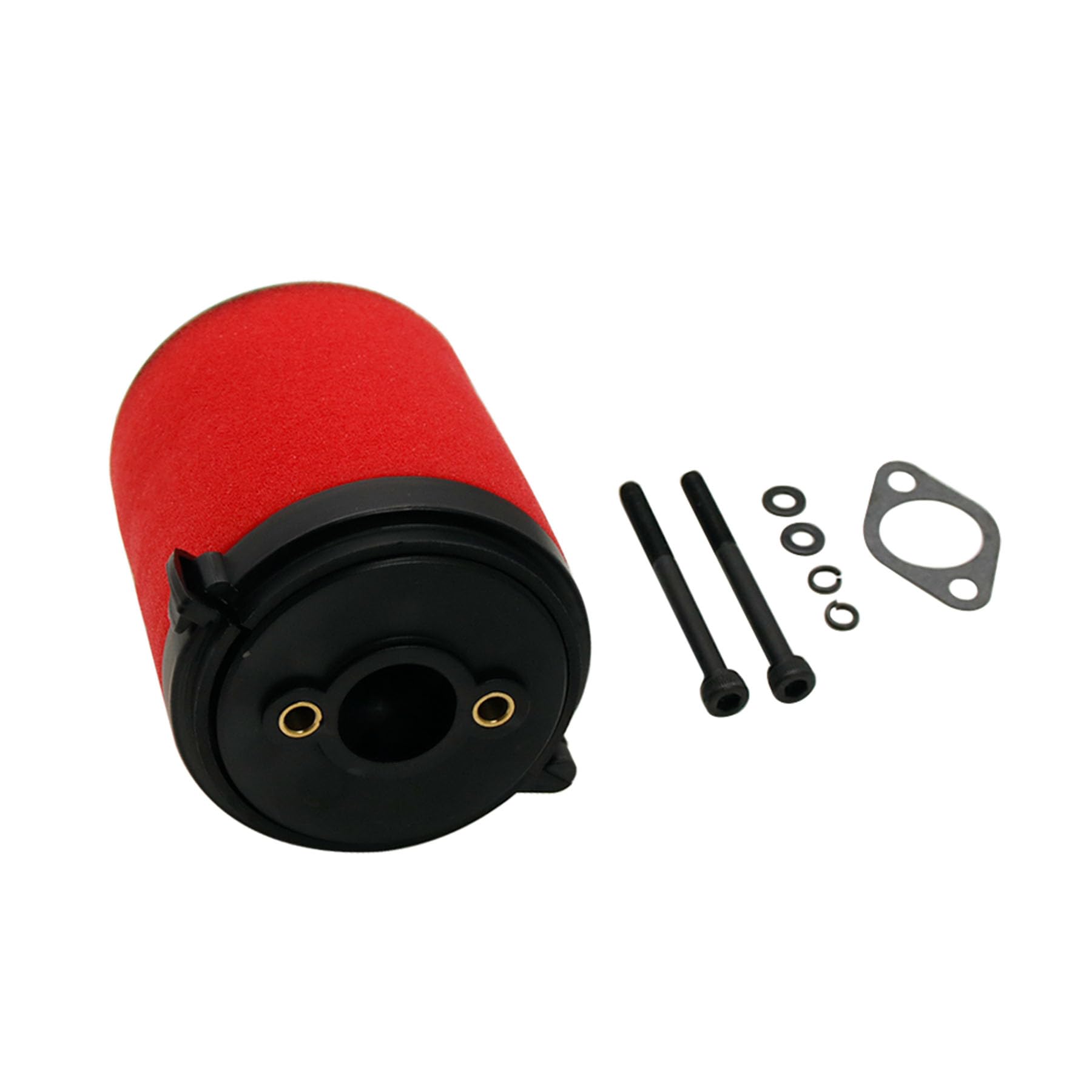 Luftfilter Set für 1/5 HPI KM ROVAN Baja 5B 5T 5SC 23cc-36cc Motorteile (Rot)