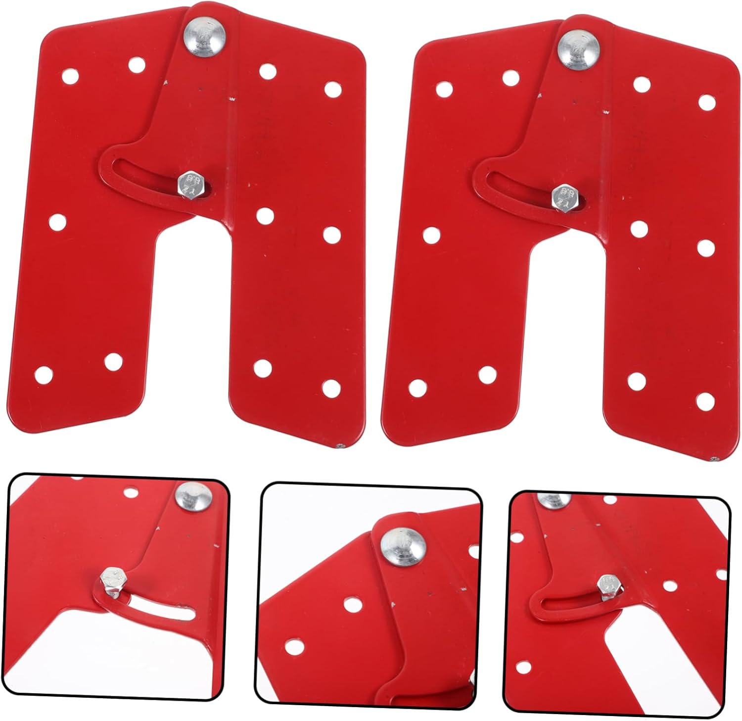 2pcs Attic Ladder Hinges Durable Folding Ladder Joint Lightweight Step Accessories Easy Installation for Various Types for Home and Office Use