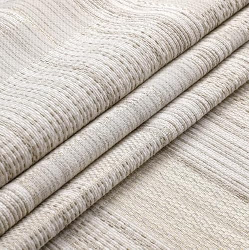 Majestic Giftware Premium Jacquard Cut Fabric Not a Tablecloth Unfinished Edges,38" Wide X 160" Length Lush Gold Cloth for DIY Table Runners, Upholstery, Pillows & Window Treatments