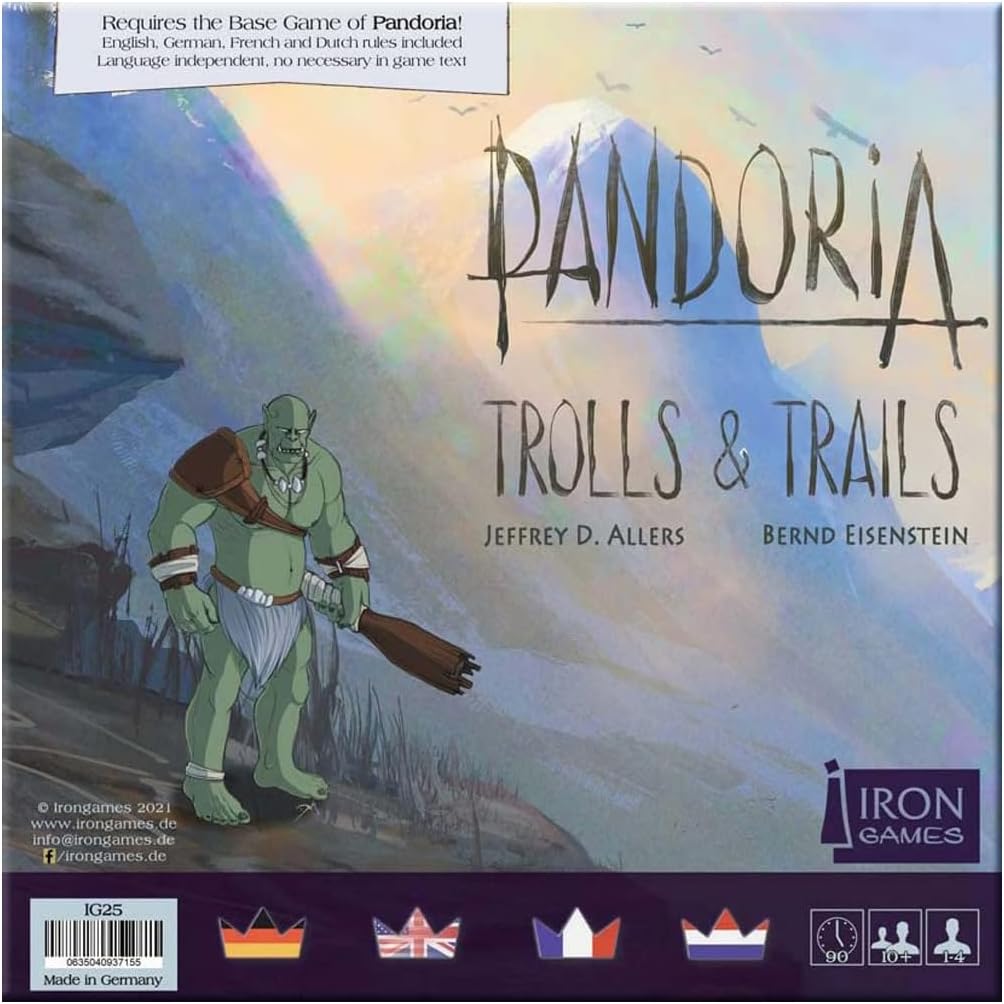 Iron Games Pandoria - Trolls and Trails, Multicolour