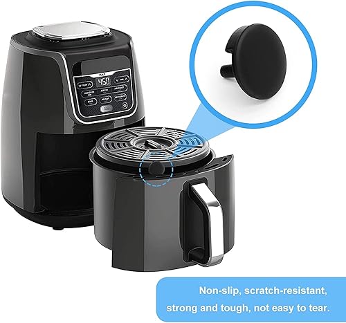 Miniatura 3 de 6 pies de goma para freidora de aire Ninja, patas de goma profesionales para freidora de aire, pestañas de goma, piezas de silicona, pestañas de