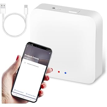 Support Smart Gateway, Remote Control Tuya Device for Smart Home by Tuya App, Remote Unlock Smart Key Box and Door Lock