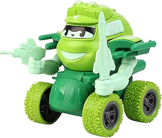 Sarkoyar Inertial Vehicle Parent-Child Interaction Various Forms Deformation Design Inertial Vehicle Boy Toy Random Color