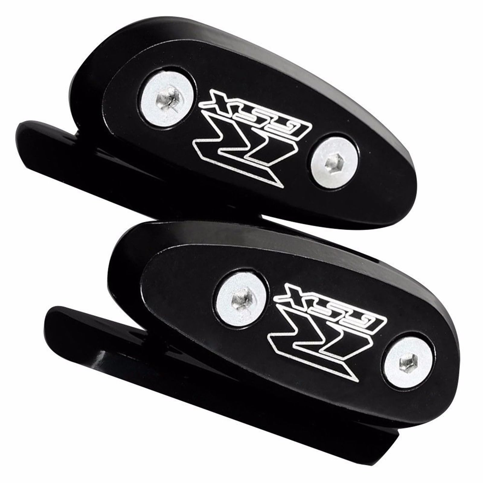 TCHAU Cache-Trou Plaques De Base De Miroir en Aluminium CNC, Accessoires De Moto pour Suzuki GSXR600 GSXR750 GSXR1000 2001 2002 2003 2004 2005 GSXR 600 750 1000 (Color : Nero)