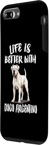 Vista 20 de iPhone 13 Pro Max Life Is Better With Dogo Argentino Dog Case