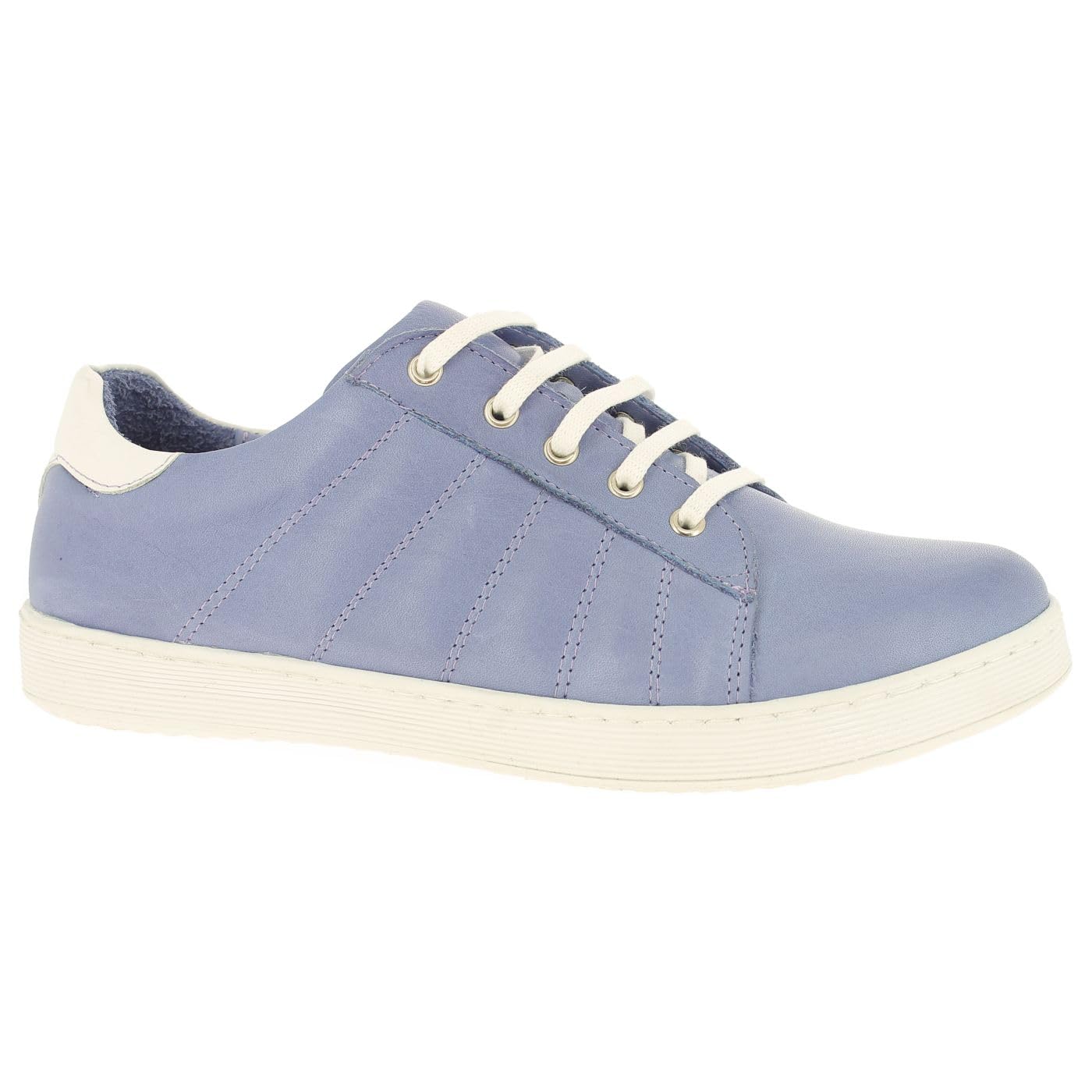 Andrea Conti Women's Trainers Sneaker, Lilac White, 7.5 UK