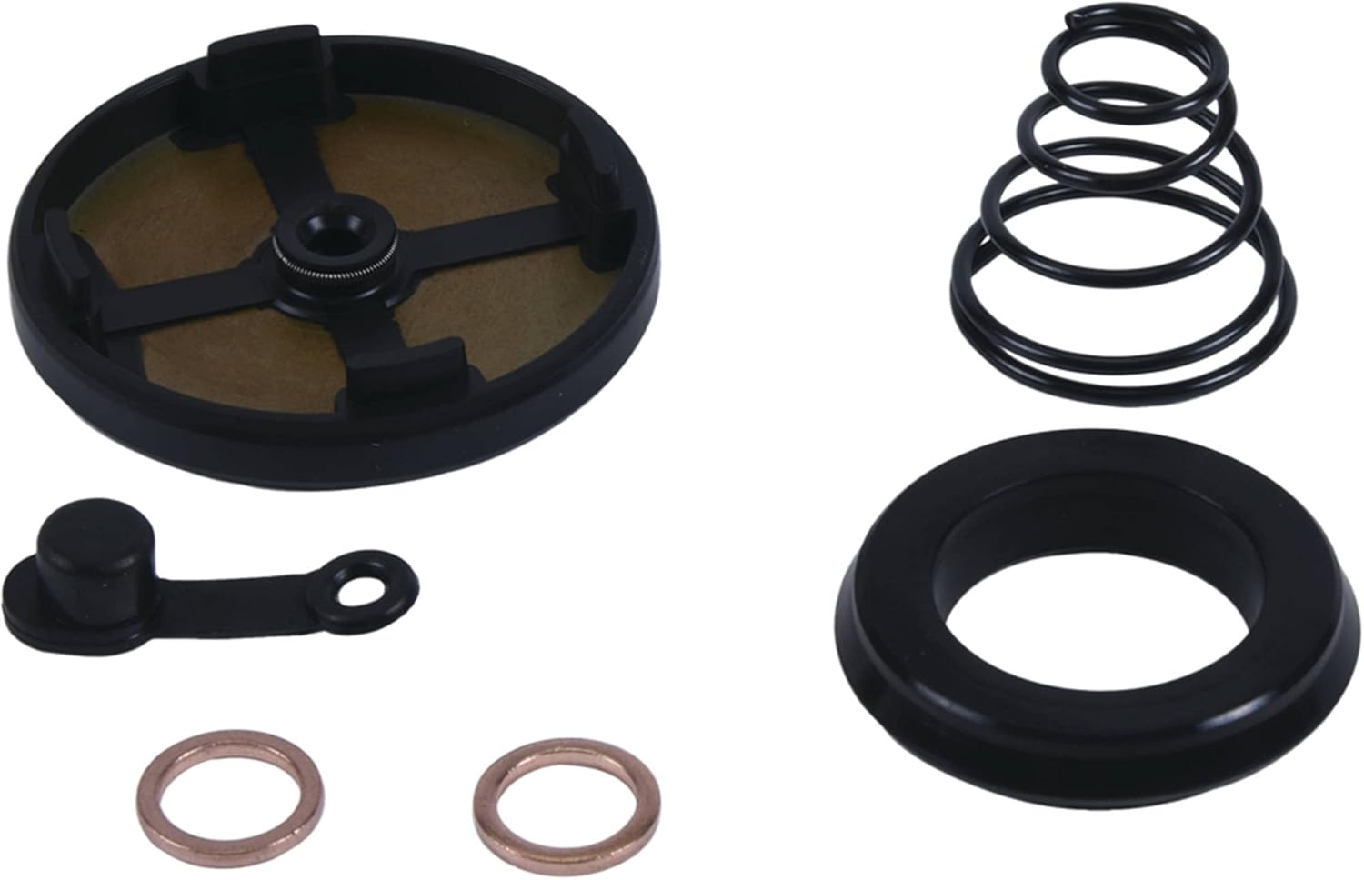 All Balls Racing Clutch Slave Cylinder Kit 18-6029 Compatible With/Replacement For Honda PC800 Pacific Coast 1989-1998, VF1100C 1983-1986, VT1100C 1985-1996