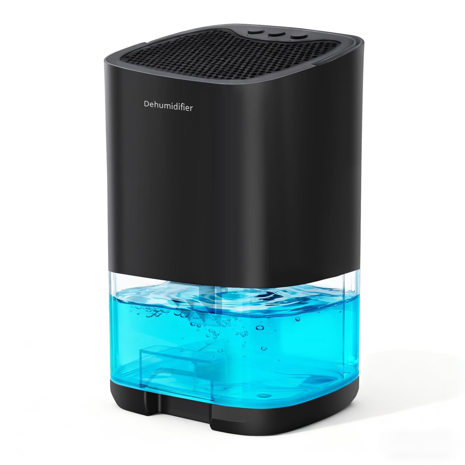 Powate Luftentfeuchter Luftentfeuchter Elektrisch Entfeuchter Energiesparend - mit 1000 ML Automatische Abschaltung, Timer, Farbiges Nachtlicht, für Wohnung, Badezimmer, Keller,Weiß