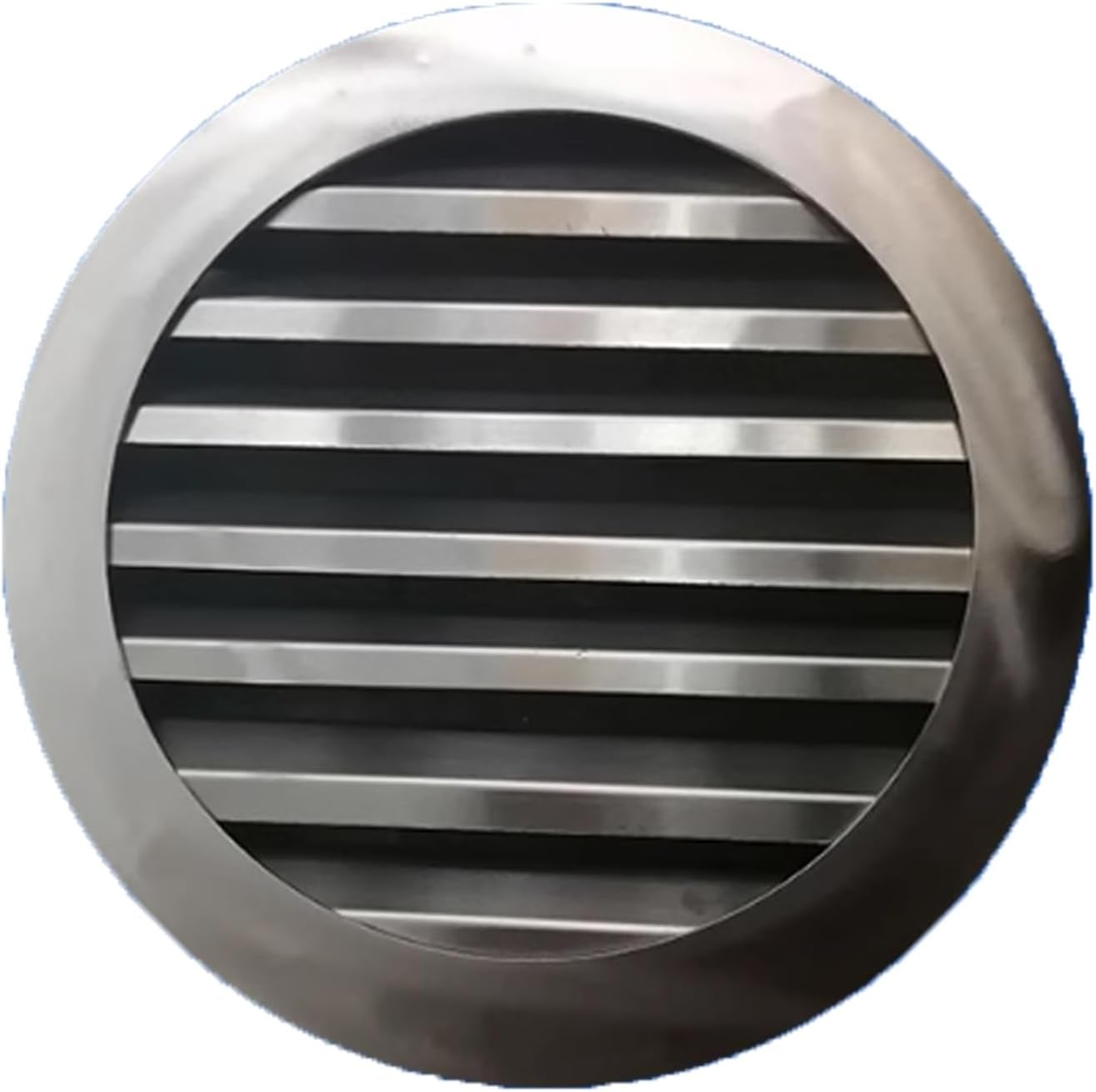 LZMZMQ Dia 8 to 39 in 12 14/16/24 in Stainless Steel Air Vents for Wall, Ventilated Access Door with Mesh Screen, Home/Hotel/Office Louvered Grille Covers(30in(76.2cm))