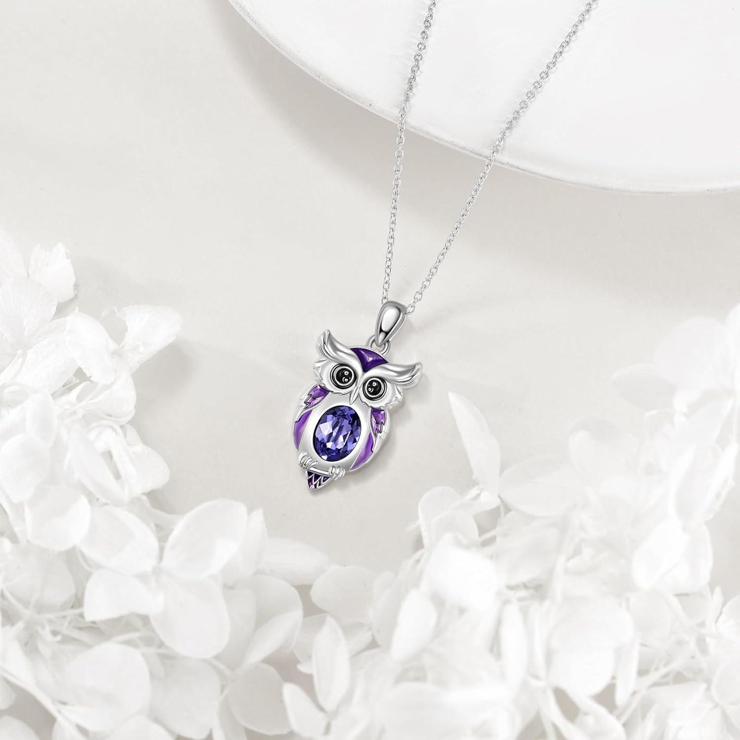 Bird Necklace 925 Sterling Silver Bird Pendant Jewelry Birthday Gifts for Women Men - Image 5