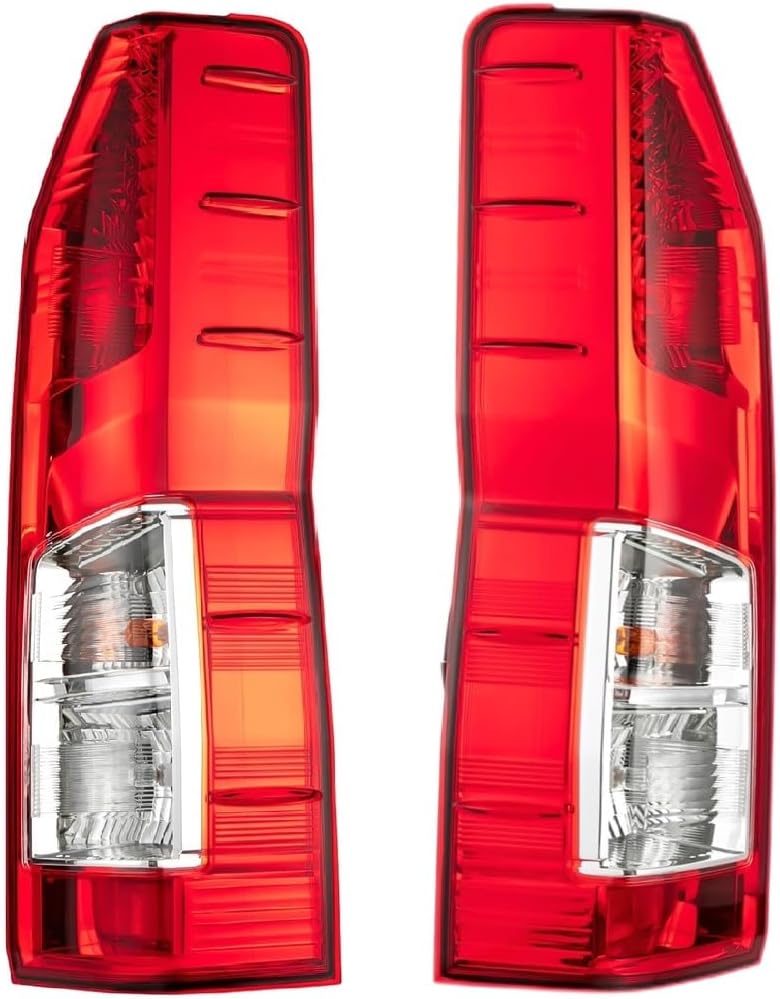 Rear Tail Light Lamp, Halogen Tail Light, Right and Left Taillights for Toyota Hiace 2019-2023 (Tail light Pair Set)