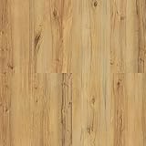 Pavimentos Arquiservi - Tarima Vinílica SPC Roble Madera Dorada XL | Espesor: 6,5+1) mm | Flotante en Clic | Uso Comercial Intenso | Zonas Húmedas | Cocina | Baño