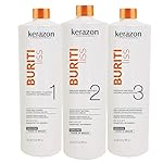 Brazilian Keratin Treatment 34fl.oz/1L Tratamiento de Keratina Brasilera Importada KIT w/ pumps Buriti Liss by KERAZON