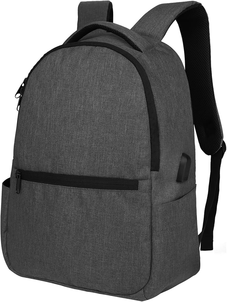 Appro Carry on Backpack for Men Flight Approved Sackpack, Frontier Airlines Personal Item Bag Fit for 15.6 inch Laptop, Waterproof fabric with USB Charging Port,Gray-image-7