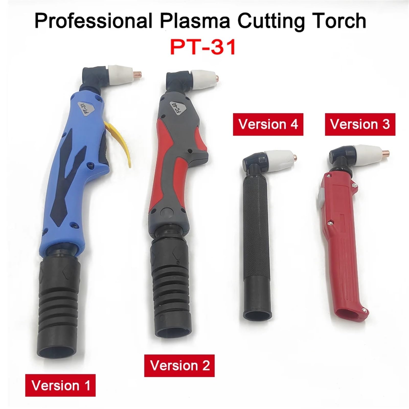 Tig PT31 korpus palnika do cięcia plazmowego PT-31 pistolet palnikowy przecinarka plazmowa do 30-50A chłodzone powietrzem akcesoria do cięcia plazmowego Prace naprawcze(Version 4)