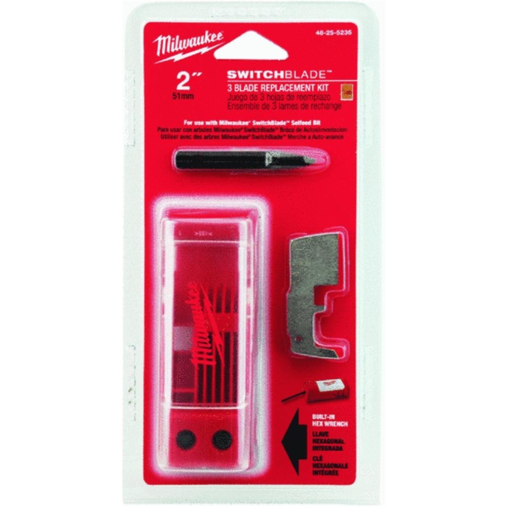 Switchblade 3 Pack Replacement Switchblade Selfeed Wood Bit Set Self