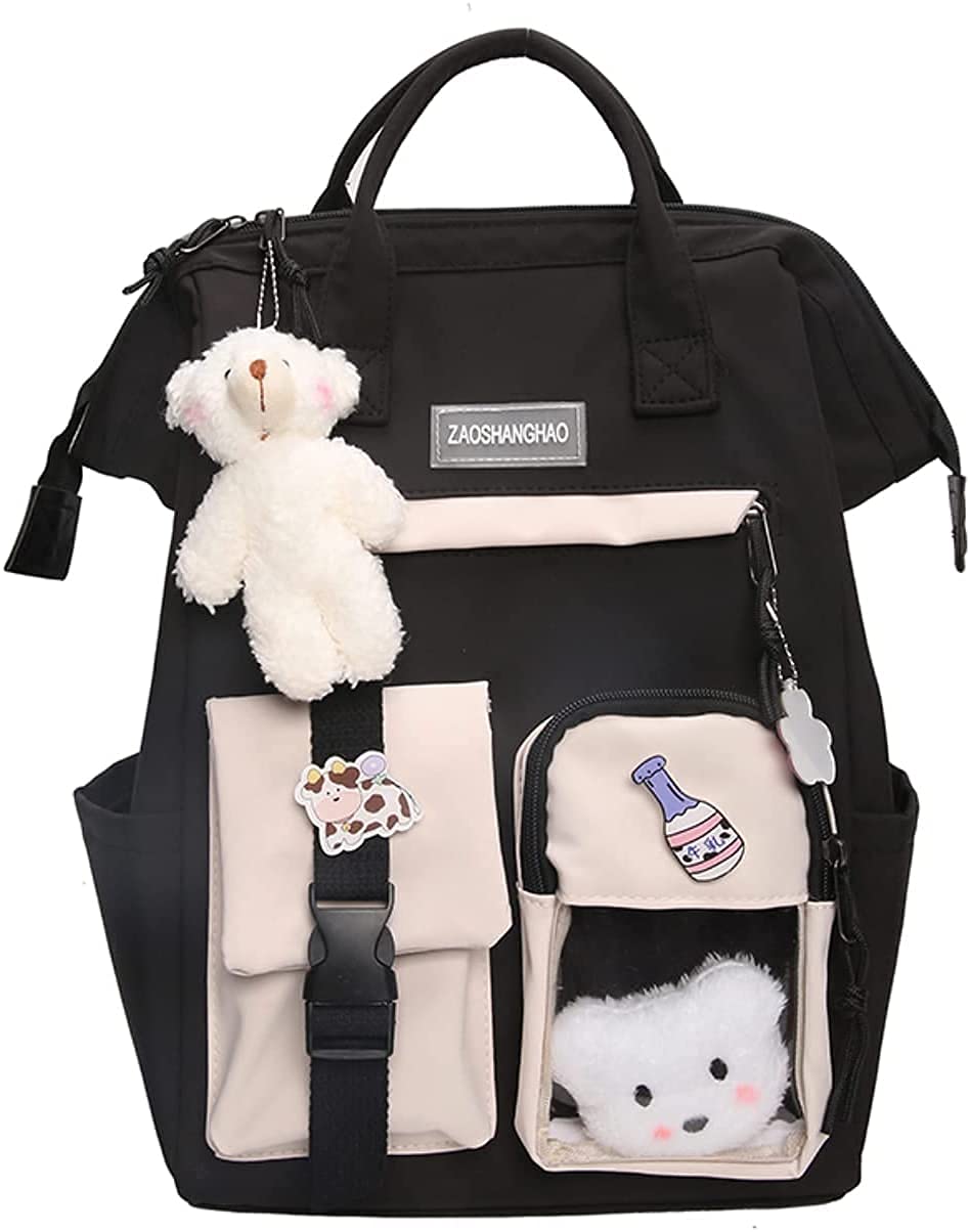Rugzak voor tieners en meisjes, uniseks boekentassen voor studenten in het middelbare