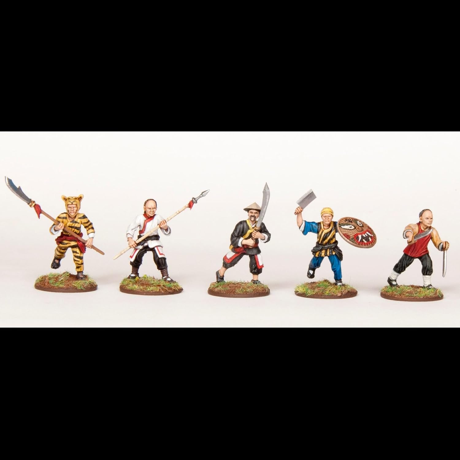 Imperial Conquests - Chinese Boxers - 30 Multi-Part Hard Plastic (HIGH Impact POLYSTYRENE) 28MM Figures…