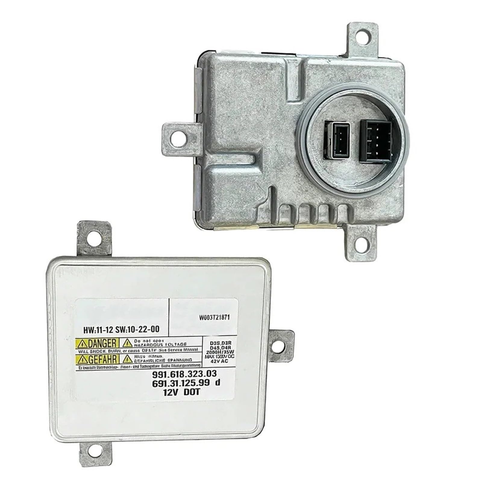 Btdszji 2 Pcs Ballast Headlight 99161832303 6913112599D W003t21871 8K0941597c For 911 For Vw D3s D3r D4s D4r Xenon Headlight Ballast Car Accessories(2 Pcs)