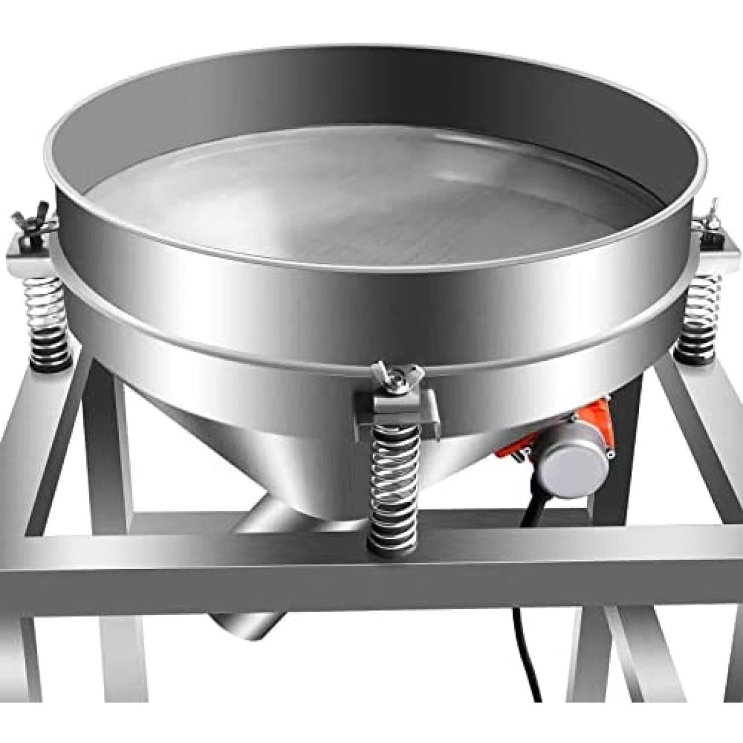 Tamizadora automática de Polvo, agitadora de tamices, máquina vibratoria con tamiz para gránulos, Polvo y Granos, Acero Inoxidable con Interruptor, 10 Mallas
