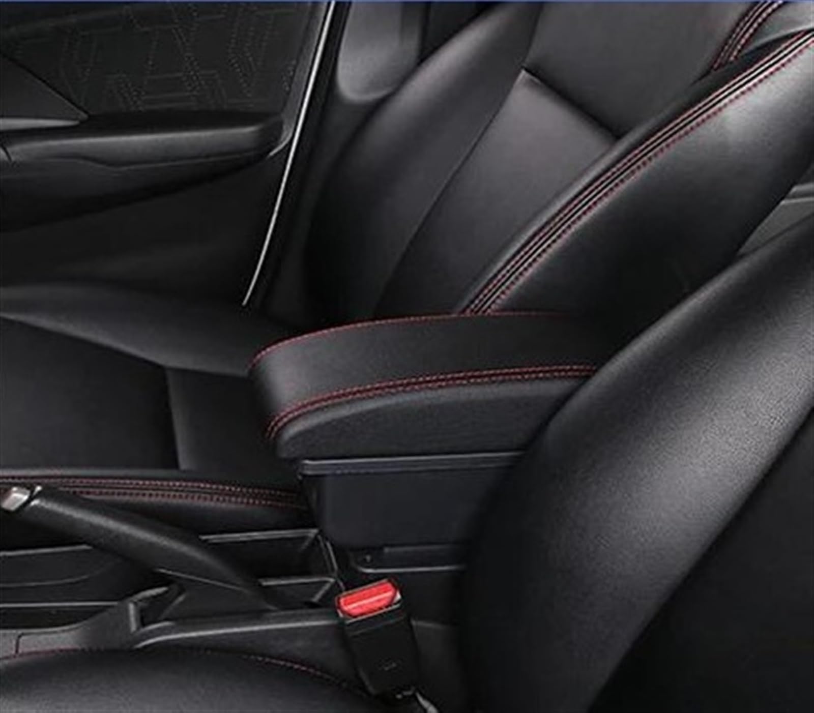 Ysdsls A1 Black Red No Usb Center Console Armrest Storage Box For Ignis 2005-2022 Car Interior Parts Modification Accessories