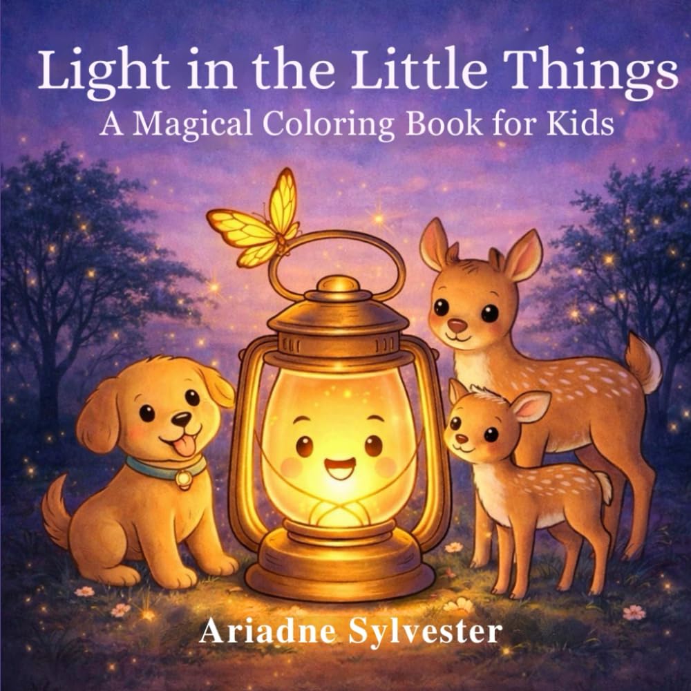 Light in the Little Things: A Magical Coloring Book for Kids (The Lantern Glow Series)