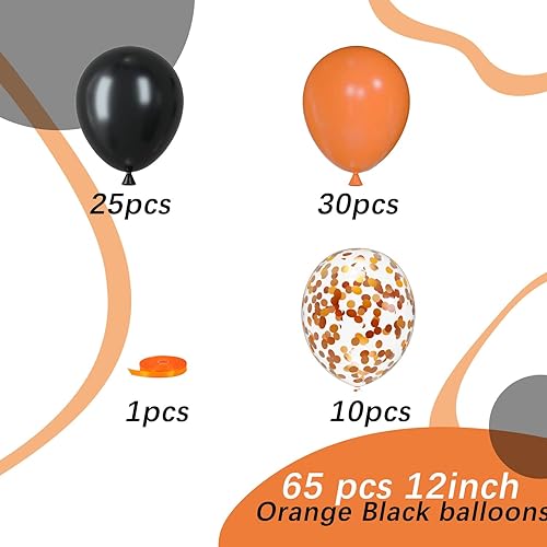 Miniatura 2 de Globos rojos, azules y negros, 60 globos de 12 pulgadas, negro, rojo, azul real, plateado con 1 cinta para cumpleaños, baby shower, decoración de