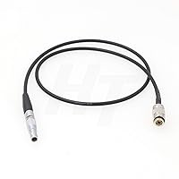 Vista 2 de RED Epic Scarlet DSMC2 - Cable de código de tiempo para cámara UltraSync ONE, DIN1.0/2.3 a Mini 4 pines, 19.7 in