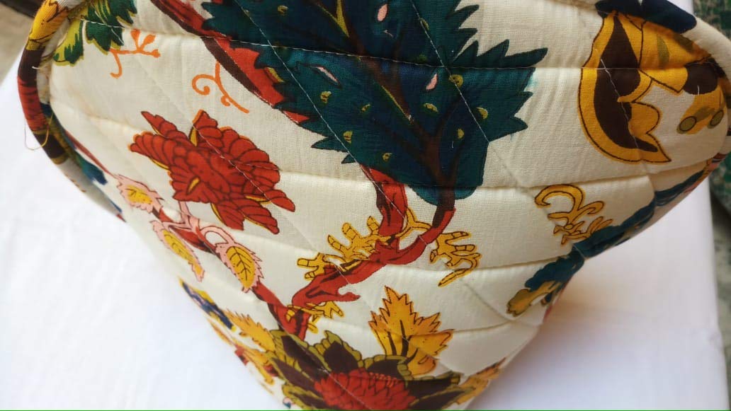 Fashionmart Mandala Tea Cozy Hand Block Winter Tea Kettle Warmer Pot Cover Hot Coffee Handmade Kitchen Décor 2