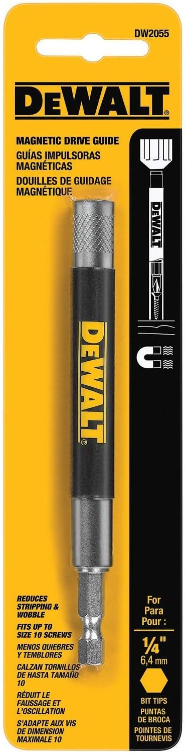 DEWALT DW2055 Magnetic Bit Tip Holder (3 PACK)