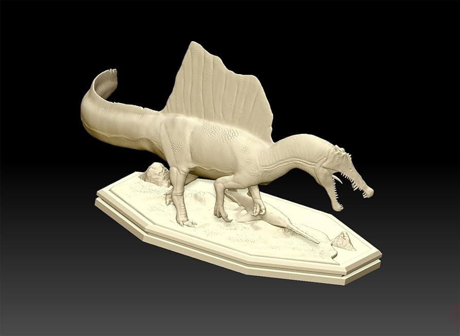 特撮大百科 牛頭大王 スサノオ フィギュア Amazon | BACALYSO | 1/64 スケール スピノサウルス フィギュア