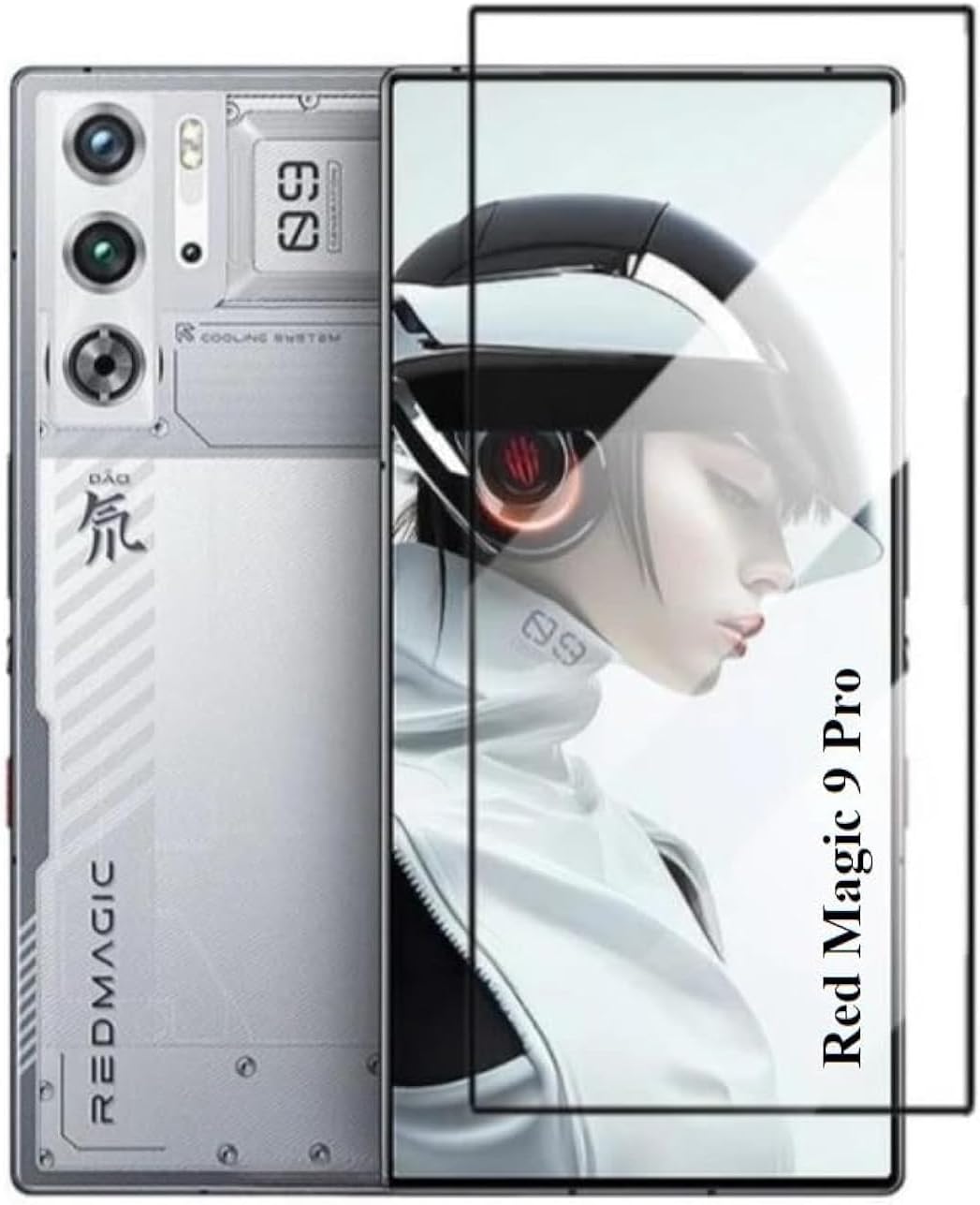 Screen Protector for Red Magic 9 Pro/Plus - Anti-Scratch, High Transparency, Anti-Fingerprint, Bubble-Free, Dust-Free Premium Tempered Glass