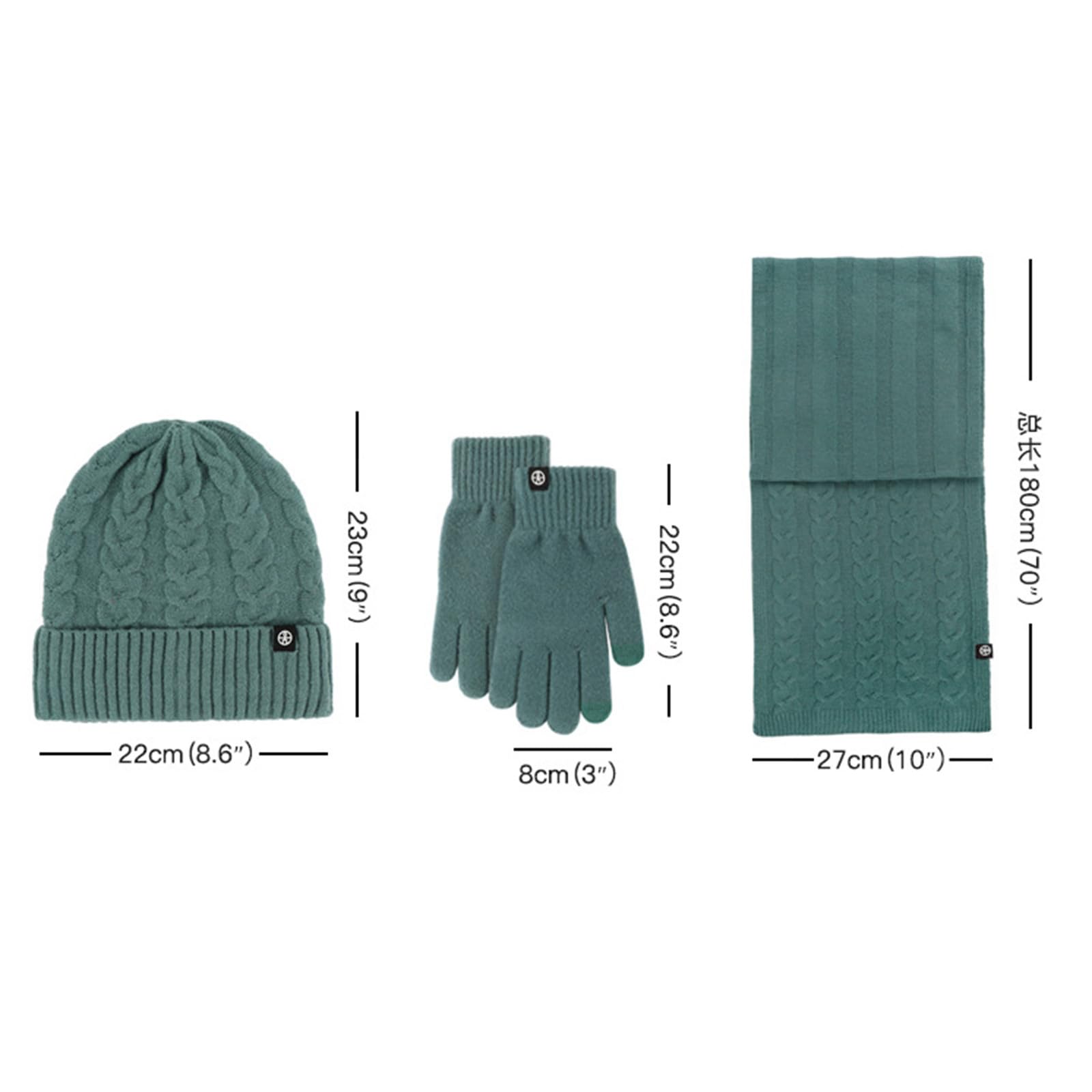 Ensemble Bonnet Echarpe Gant Femme Avec Écharpe À Pompon Gants Et Cache-Oreilles Extensible Pour Homme Moto Running Ski Snowboard Cagoule Laine Tour De Cou