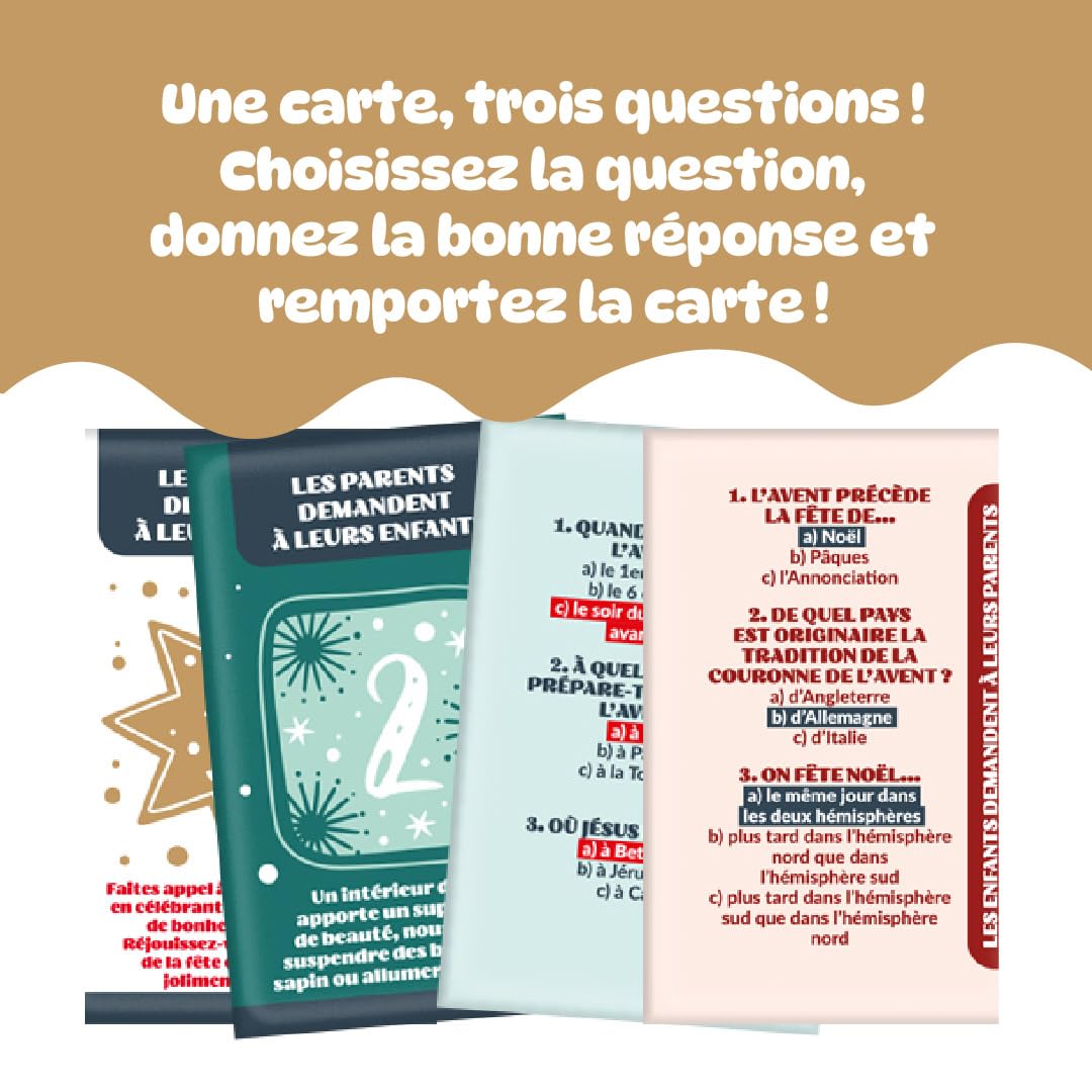 KANGUR Enfants Contre Parents – Jeu Du Chapeau Teen, 54 Cartes, Plus De 200 Mots, Jeu De Société Rapide Et Amusant, Dès 10 Ans