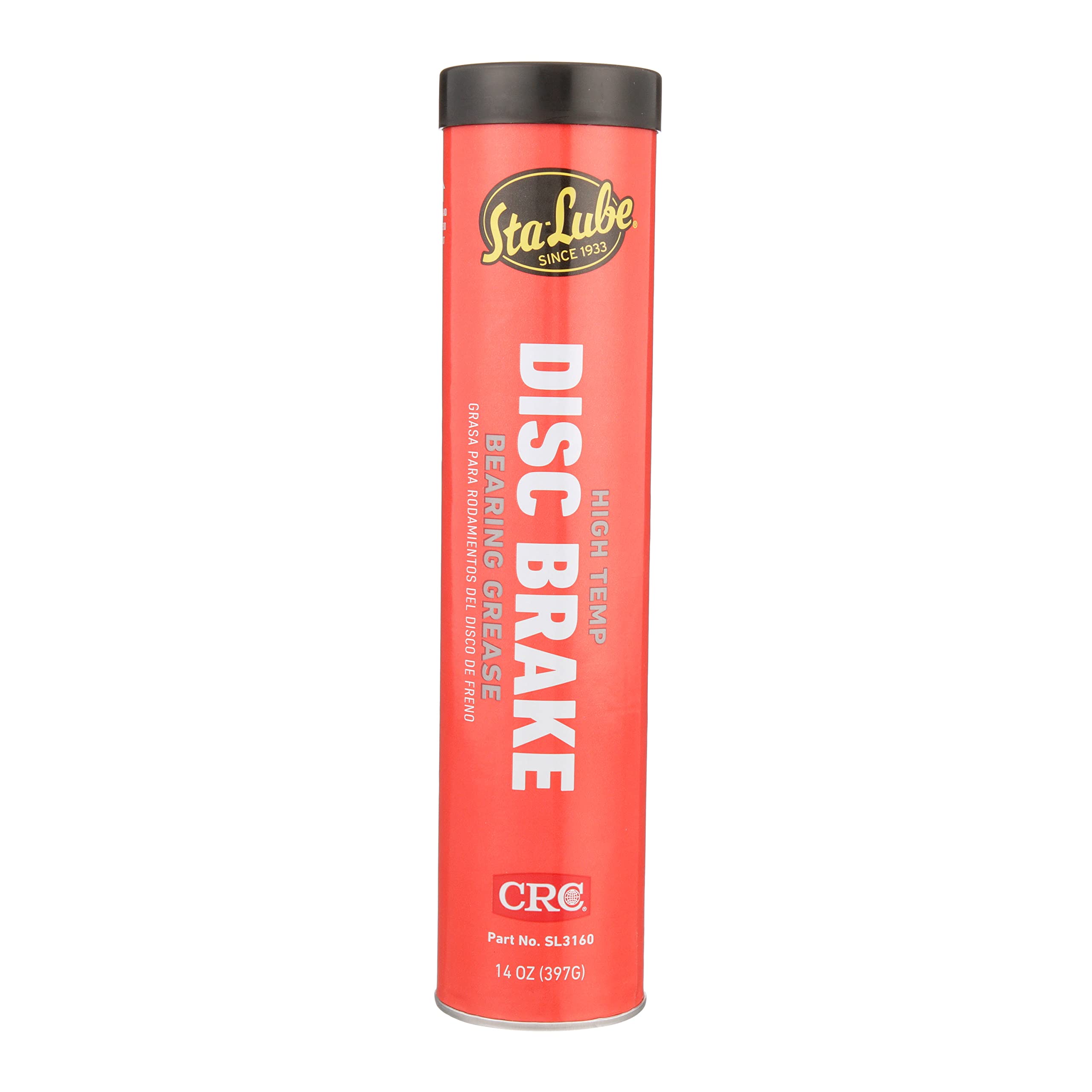 Sta-Lube SL3160 Hi Temperature Disc Brake Wheel Bearing Grease - 14 wt. oz, Cartridge