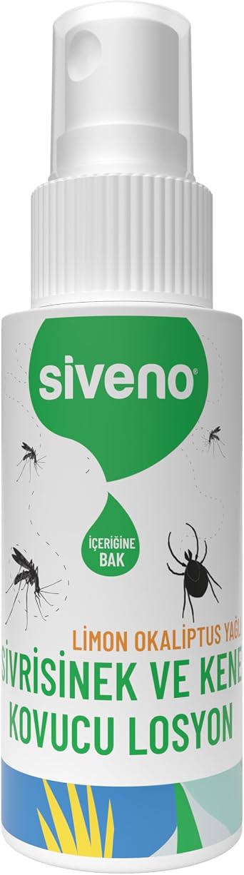 Siveno Sivrisinek ve Kene Kovucu Sprey Krem Bitkisel 50 ml