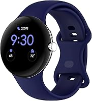 Vista 28 de Band Compatible with Google Pixel Watch 1/2/3/4 (41mm), Soft Silicone Sport Replacement Straps Bracelet for Google Pixel Watch 41mm