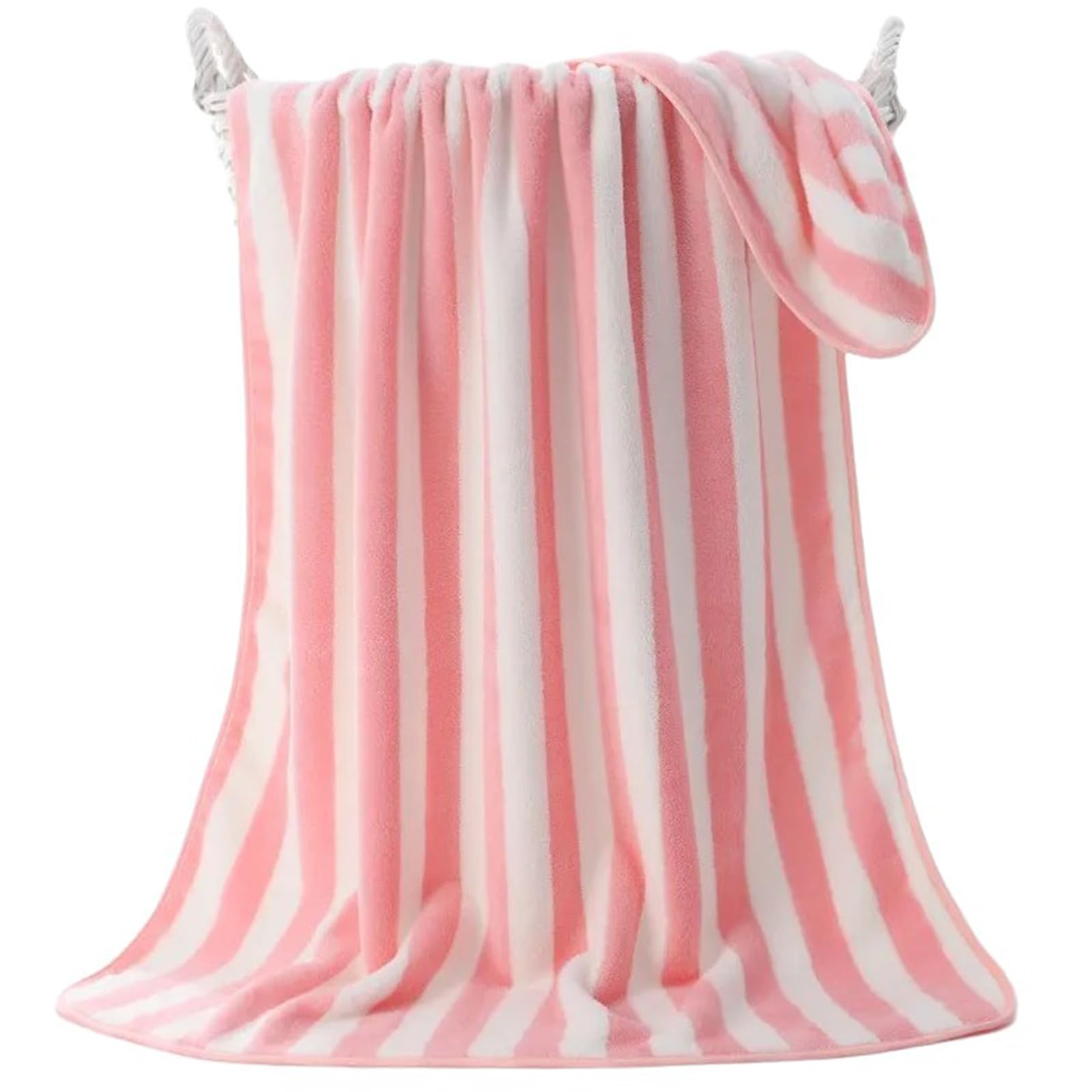 Tsophreniq Large Corals Velvets Bath Towel Super Absorbent Thick Bath Towel Comfortable Beach Corals Velvets